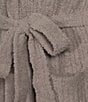 Barefoot Dreams CozyChic® Long Sleeve Ribbed Long Robe, Color:Dove Gray - Image 3