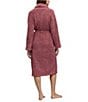 Barefoot Dreams Unisex CozyChic® Long Wrap Cozy Robe, Color:Canyon Rose - Image 2