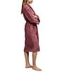 Barefoot Dreams Unisex CozyChic® Long Wrap Cozy Robe, Color:Canyon Rose - Image 3