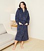 Color:Heather Indigo/Deep Blue - Image 3 - Unisex CozyChic® Long Wrap Cozy Robe