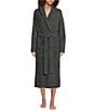 Barefoot Dreams Unisex CozyChic® Long Wrap Cozy Robe, Color:Dark Moss - Image 1