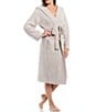 Color:Silver Ice - Image 1 - Cozychic Solid Ribbed Hooded Lounge Cozy Robe
