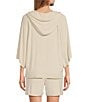 Color:Sand Dune - Image 2 - CozyChic Ultra Lite® Bell Sleeve Hoodie