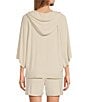 Barefoot Dreams CozyChic Ultra Lite® Bell Sleeve Hoodie, Color:Sand Dune - Image 2