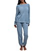 Barefoot Dreams CozyChic Ultra Lite® Knit Boatneck Long Sleeve Slouchy Pullover - Image 4