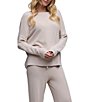 Barefoot Dreams CozyChic Ultra Lite® Knit Boatneck Long Sleeve Slouchy Pullover - Image 5
