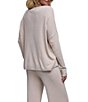 Barefoot Dreams CozyChic Ultra Lite® Knit Boatneck Long Sleeve Slouchy Pullover - Image 6