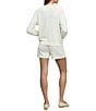 Barefoot Dreams CozyChic Ultra Lite® Knit Seamed Pullover and Short Lounge Set - Image 2