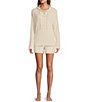 Color:Sand Dune - Image 3 - CozyChic Ultra Lite Ribbed Coordinating Shorts