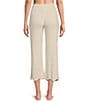 Color:Sand Dune - Image 2 - CozyChic Ultra Lite Scallop Cropped Lounge Pant
