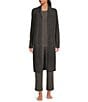Color:Carbon - Image 1 - CozyChic Ultra Lite® Wide Collar Long Cardigan
