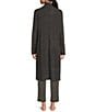 Color:Carbon - Image 2 - CozyChic Ultra Lite® Wide Collar Long Cardigan