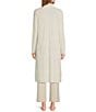 Color:Pearl - Image 2 - CozyChic Ultra Lite® Wide Collar Long Cardigan