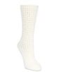 Barefoot Dreams CozyChic® Waffle Knit Socks - Image 1