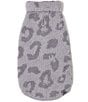 Color:Linen-Warm Gray - Image 1 - CozyChic® Wild Print Pet Sweater