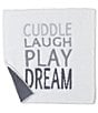Color:Pearl Multi - Image 2 - CozyChic®Cuddle Laugh Play Dream Stroller Blanket