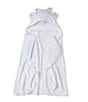 Color:Sea Salt - Image 2 - Crab Hooded Towel and Washcloth Set