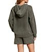 Color:Olive Branch - Image 2 - Eco CozyChic® Long Sleeve Hoodie Lounge Set