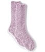 Color:Lilac/White - Image 1 - Kids CozyChic® Heathered Socks