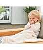 Color:Pink - Image 2 - Kids CozyChic Lite® Ribbed Blanket