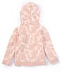 Color:Dusty Rose - Image 2 - Little Girls 2-5 CozyChic® Camo Hoodie