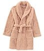 Barefoot Dreams Little/Big Kids 6-12 Brushed CozyChic Wrap Robe, Color:Willow - Image 1