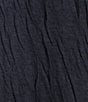 Color:Indigo/Gray - Image 3 - Long Sleeve Scoop Neck Crinkled Jersey Knit Lounge Set