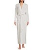 Color:Pearl - Image 1 - Luxe Milk Jersey Long Sleeve Duster Robe