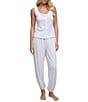 Barefoot Dreams Sleeveless Scoop Neckline Pointelle Coordinating Sleep Set - Image 1
