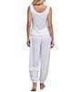 Barefoot Dreams Sleeveless Scoop Neckline Pointelle Coordinating Sleep Set - Image 2