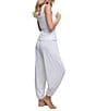 Barefoot Dreams Sleeveless Scoop Neckline Pointelle Coordinating Sleep Set - Image 3