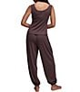 Barefoot Dreams Sleeveless Scoop Neckline Pointelle Coordinating Sleep Set - Image 6