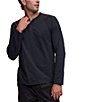 Barefoot Dreams Slub Jersey Henley Shirt - Image 1