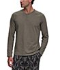 Barefoot Dreams Slub Jersey Henley Shirt - Image 5