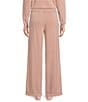 Color:Teaberry - Image 2 - Sunbleached Coordinating Wide-Leg Seamed Lounge Pant