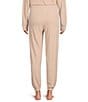 Color:Dusty Rose/White - Image 2 - x Barbie™ CozyChic® Coordinating Barbie Joggers