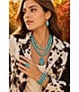 Barse Boulder Silver and Genuine Turquoise Statement Ring - Image 4