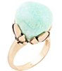 Barse Bronze & Chrysoprase Statement Ring,All Products : American Fashion Style Bags On Sale
