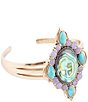 Barse Bronze & Genuine Turquoise Multi Stone Cuff Bracelet,All Products : American Fashion Style Bags On Sale