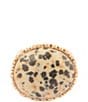 Barse Dalmatian Jasper Golden Statement Ring - Image 2