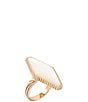 Barse Tidal Bronze and Mother Of Pearl Statement Ring - Image 1