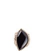Barse Black Onyx Golden Statement Rings - Image 2