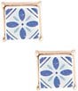 Barse Bronze and Tile Stud Earrings,All Products : American Fashion Style Bags On Sale