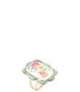 Barse Scenic Floral Blue Turquoise Golden Ring - Image 1