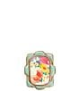 Barse Scenic Floral Blue Turquoise Golden Ring - Image 2