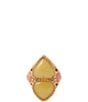 Barse Stargazer Green Jasper Golden Bronze Band Statement Ring - Image 2