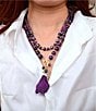 Barse Genuine Stone Celestial Shores Statement Necklace - Image 3