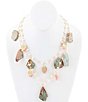 Barse Genuine Stone Pearl Charm Statement Necklace,All Products : American Fashion Style Bags On Sale