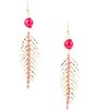 Barse Genuine Stone Feathered Drop Earrings,Specials : American Fashion Style Bags On Sale Barse Genuine Stone Feathered Drop Earrings,Specials : American Fashion Style Bags On Sale