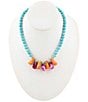Barse Rancho Guadalupe Turquoise Short Beaded Necklace - Image 1